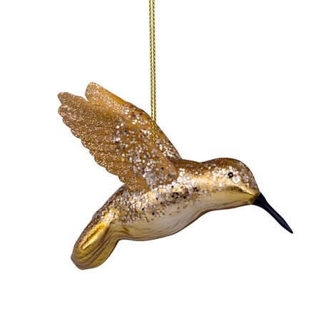 Vondels kersthanger gouden kolibrie