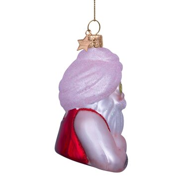 Vondels kersthanger kerstman met beauty handdoek - afbeelding 3