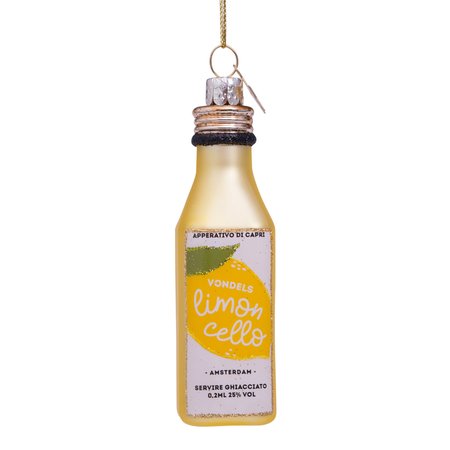 Vondels kersthanger limoncello fles