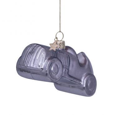 Vondels kersthanger Monopoly auto zilver - afbeelding 2
