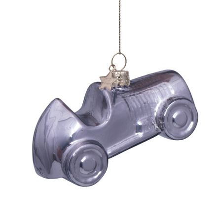 Vondels kersthanger Monopoly auto zilver - afbeelding 1