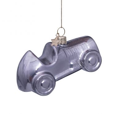 Vondels kersthanger Monopoly auto zilver - afbeelding 1