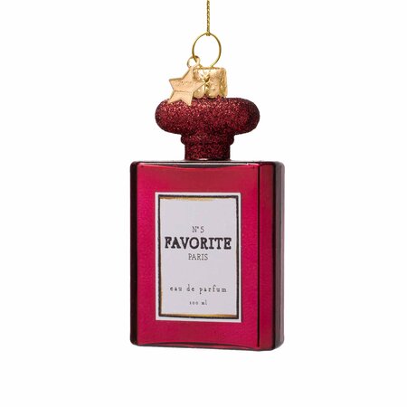 Vondels kersthanger parfumfles - afbeelding 1