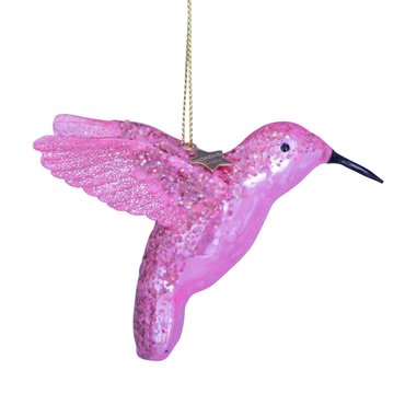 Vondels kersthanger roze kolibrie