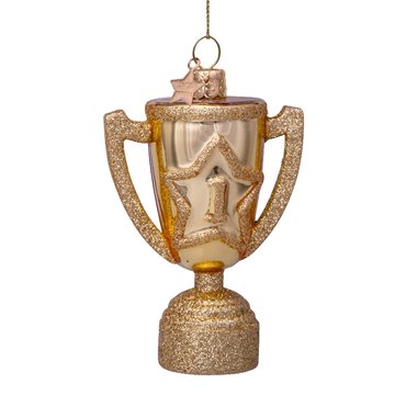 Vondels kersthanger WK voetbal gouden beker