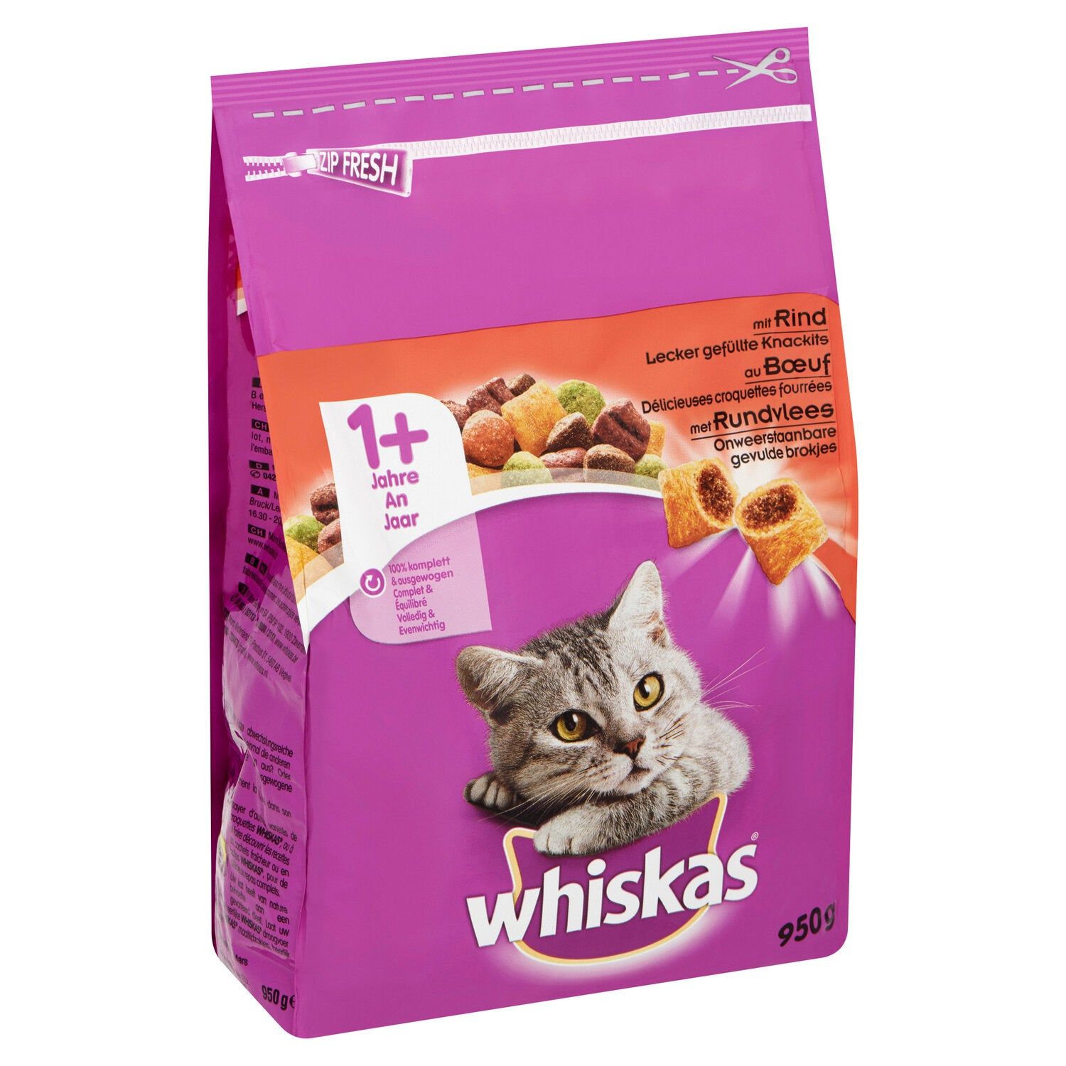 Boekwinkel Teleurgesteld hersenen Whiskas kattenvoer adult rund (950 gram) - Tuincentrum Borghuis