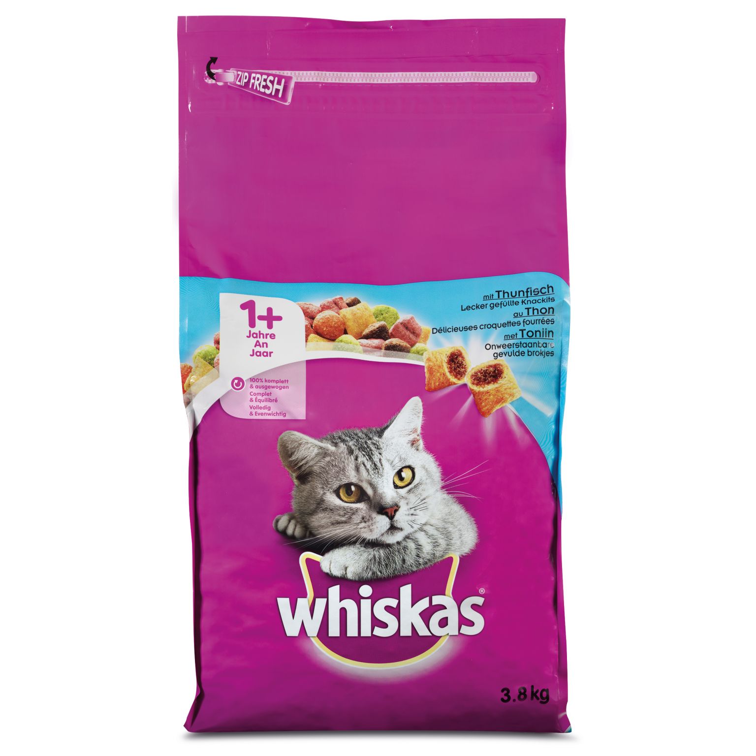 Beoefend over het algemeen Roux Whiskas kattenvoer adult tonijn (3,8 kg) - Tuincentrum Borghuis