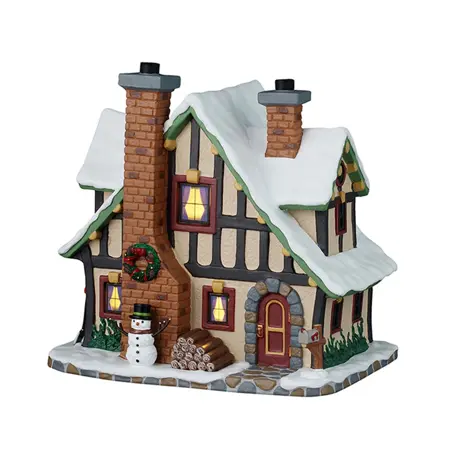 Lemax winter holiday lodge