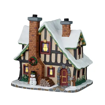 Lemax winter holiday lodge