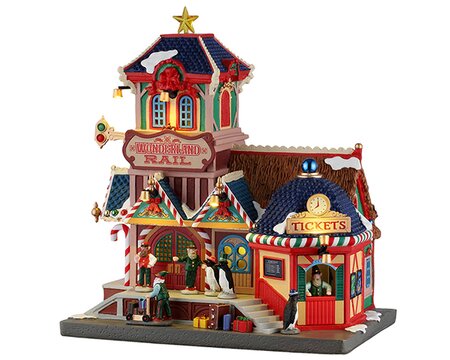 Lemax kersthuisje 'Wonderland Rail'