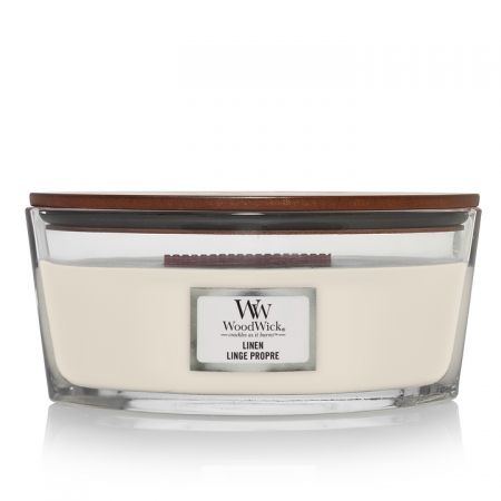 WW Linen Ellipse Candle