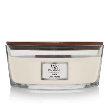 WW Linen Ellipse Candle