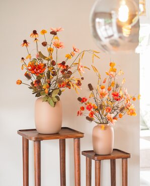 Zijden boeket 'Autumn Spice' groot - afbeelding 2