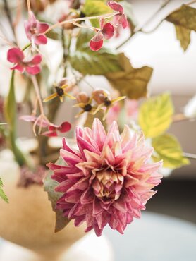Zijden boeket 'Berry & Cream' - afbeelding 4