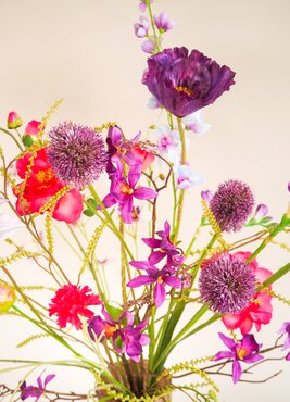 Zijden boeket 'Purple Summer' - groot - afbeelding 4