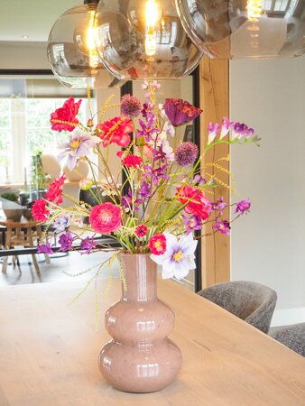 Zijden boeket 'Purple Summer' - groot - afbeelding 1