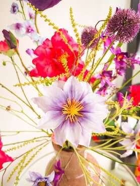 Zijden boeket 'Purple Summer' - groot - afbeelding 3