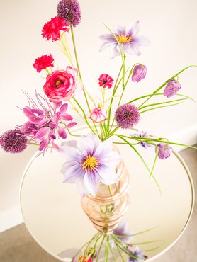 Zijden boeket 'Purple Summer' - klein - afbeelding 2