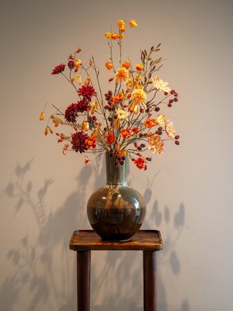 Zijden boeket 'Wild Harvest' groot - afbeelding 1