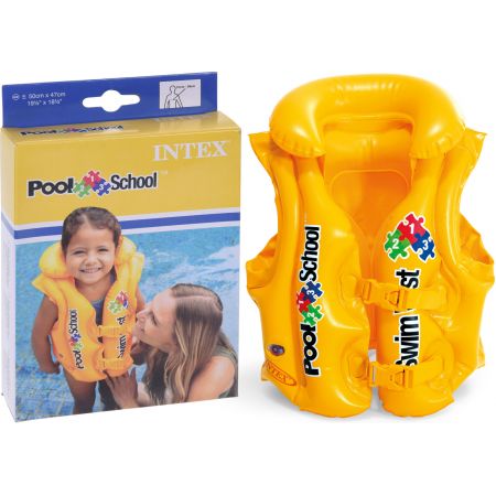 Kinder zwemvest opblaasbaar 50x47cm